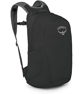 Osprey Ultralight Collapsible Stuff Pack, Black OS | travel organizer, packing cube, toiletry bag, carry on accessory, Black 